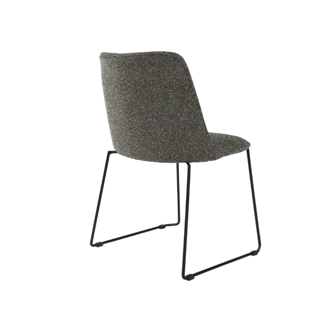 Mateo Fabric Dining Chair Frost Grey image 3